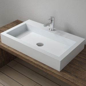 solid surface basin