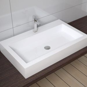 solid surface basin