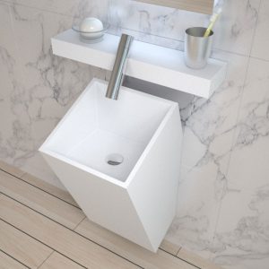 small rectangular bathroom sinks