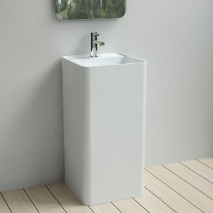 matte stone basin