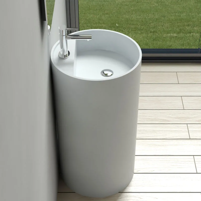 round sink