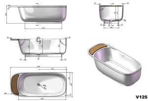  poly stone bathtubs