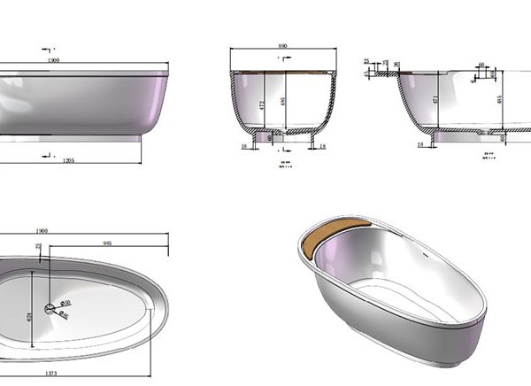 freestanding tub