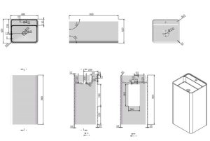 matte stone basin