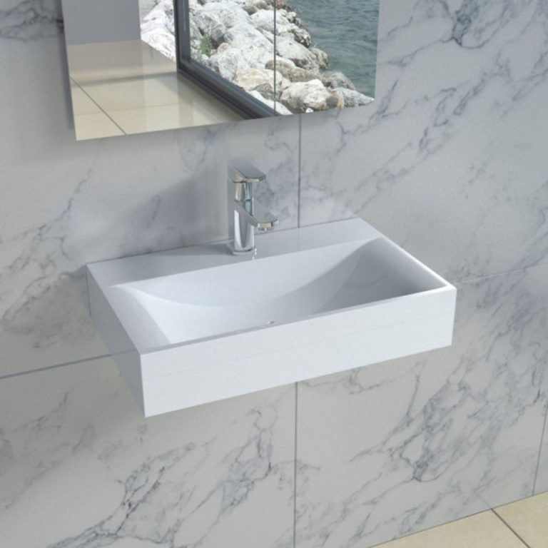 B11B small rectangular bathroom sinks