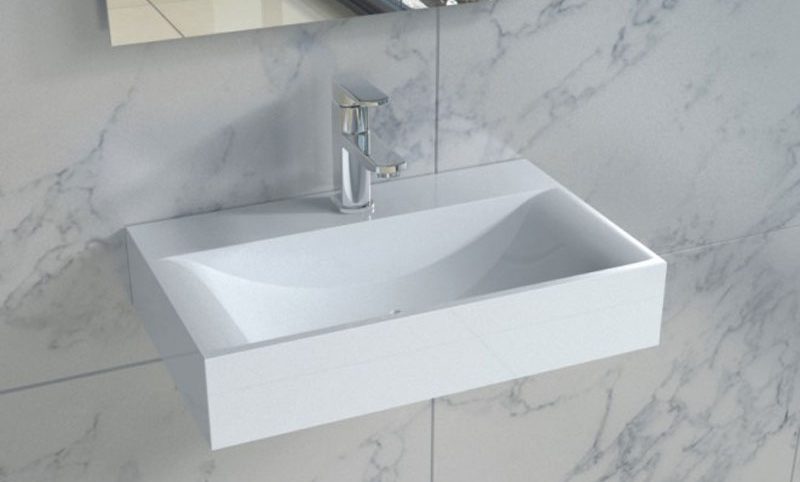 small rectangular bathroom sinks