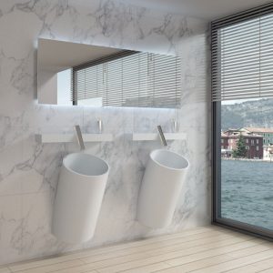 wall hung basin