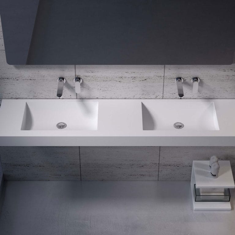 PW28-2 bathroom double sink