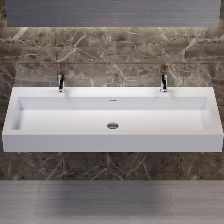 PW83-5 double sink vanity