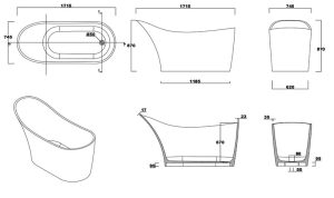 artifical stone bath