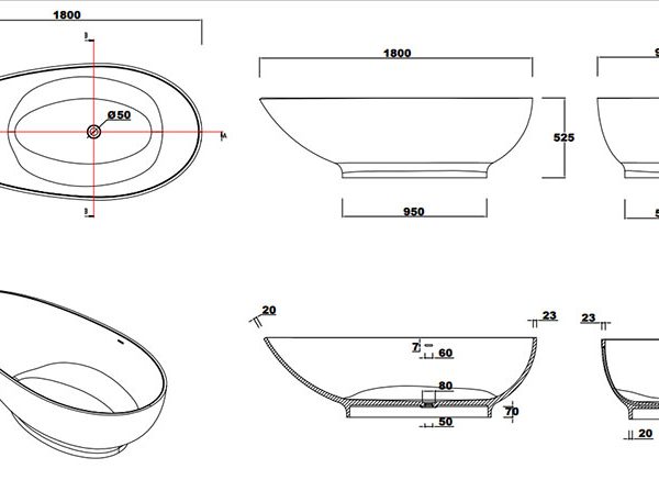 corian stone bathtubs