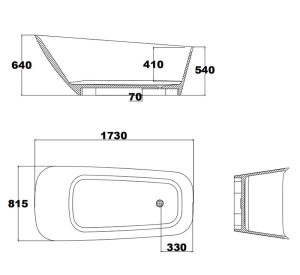 poly stone bathtubs