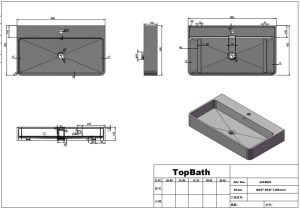 wall mounted sink