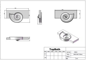 wall mounted sink