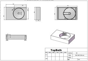 wall hung basin