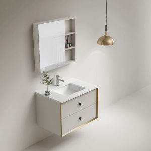 wall cabinet bathroom with mirror cabinet