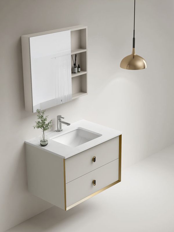 wall cabinet bathroom with mirror cabinet