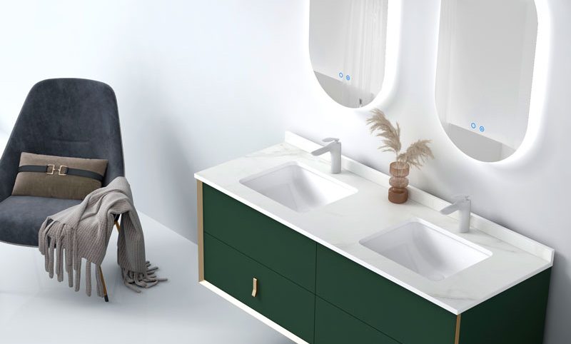 double sink vanity bathroom cabinet