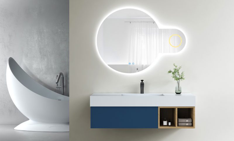 bathroom vanity cabinets modern