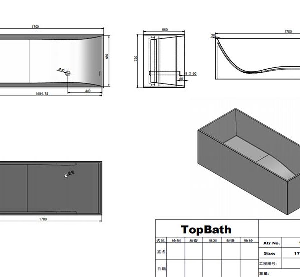 corner tub