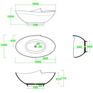 stone resin tubs