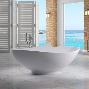 large bathtub