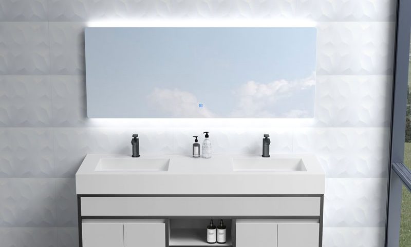 bathroom washbasin cabinet with mirrorBrandy-Series-(1500)